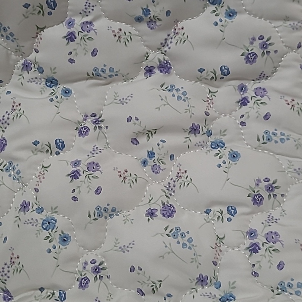 Mable Quilted Floral Oversized Bomber Jacket size Large - Picture 8 of 13